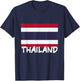Cool Thailand Flag T-Shirt - T-Shirt | Navy