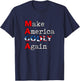 MAGA Make America GODLY Again T-Shirt - T-Shirt | Navy