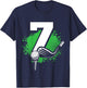 Kids 7th Birthday Boy Golf Player Golf 7 Years Old T-Shirt - T-Shirt | Navy