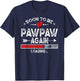 Soon To Be Pawpaw Again est. 2026 Loading Daddy T-Shirt - T-Shirt | Navy