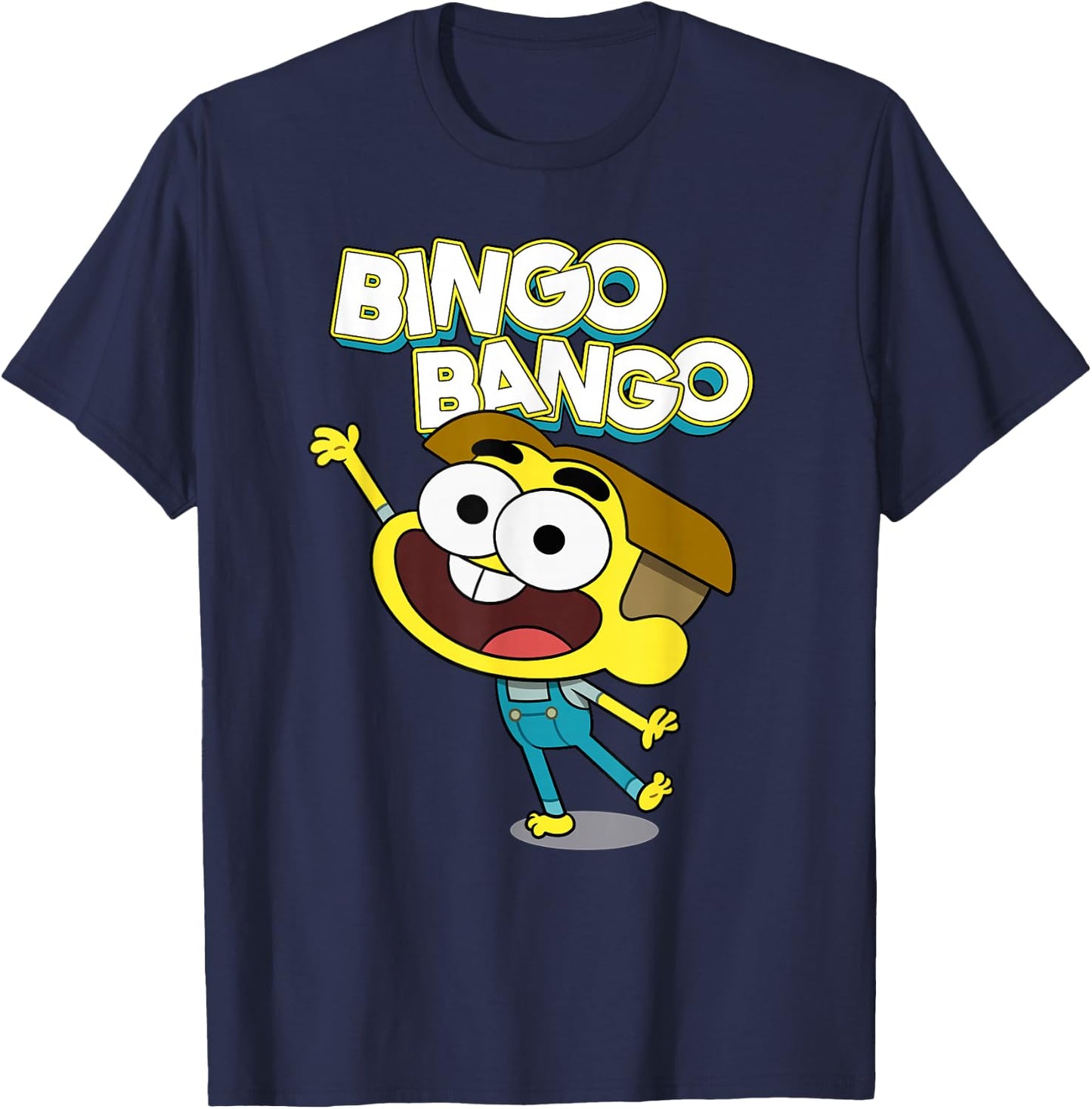 Disney Channel Big City Greens Cricket Bingo Bango T-Shirt - T-Shirt | Navy
