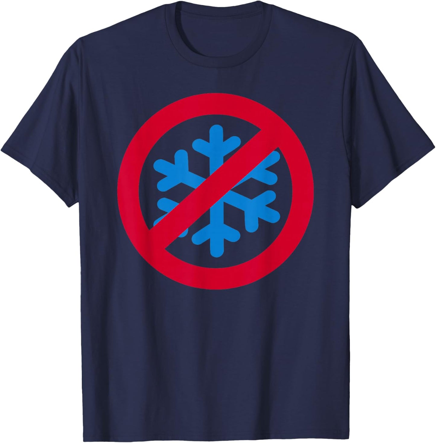 No snow T-Shirt - T-Shirt | Navy