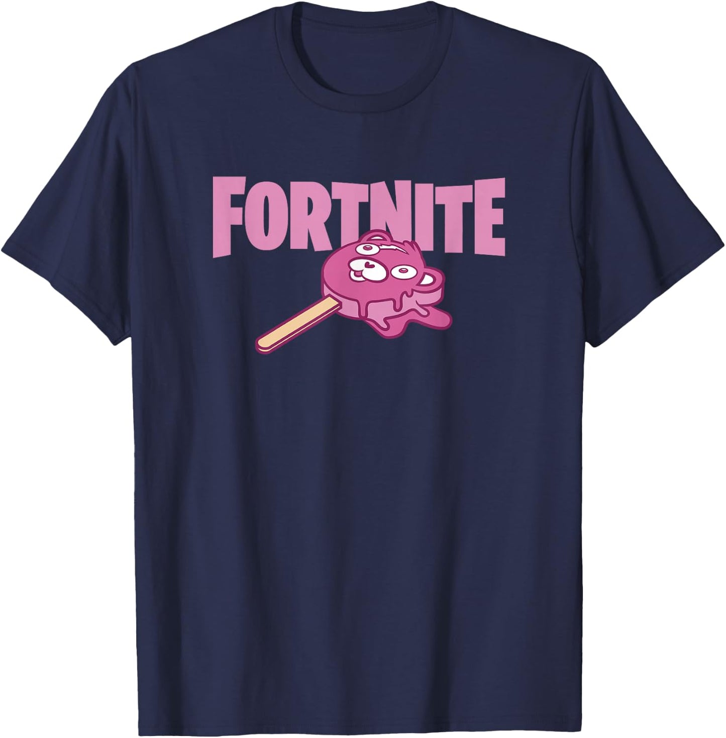 Fortnite Popsicle Bear T-Shirt - T-Shirt | Navy