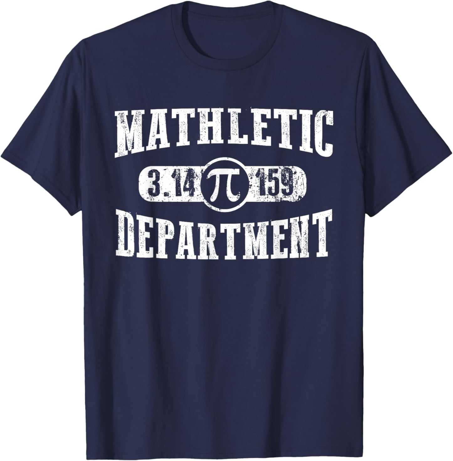 Happy Pi Day 3.14 Pi Math Mathletic Department Teacher Kids T-Shirt - T-Shirt | Navy