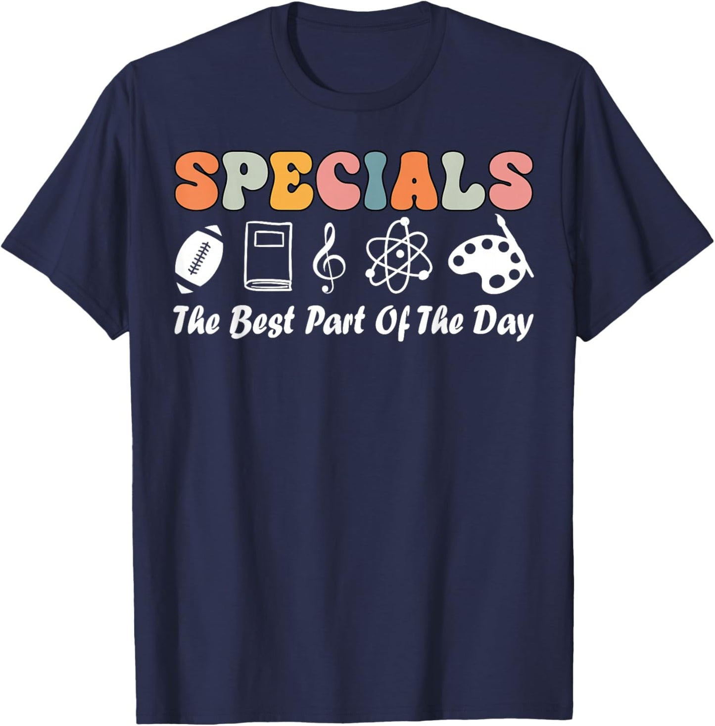 Teacher Specials The Best Part Of The Day - Specials Squad T-Shirt - T-Shirt | Navy