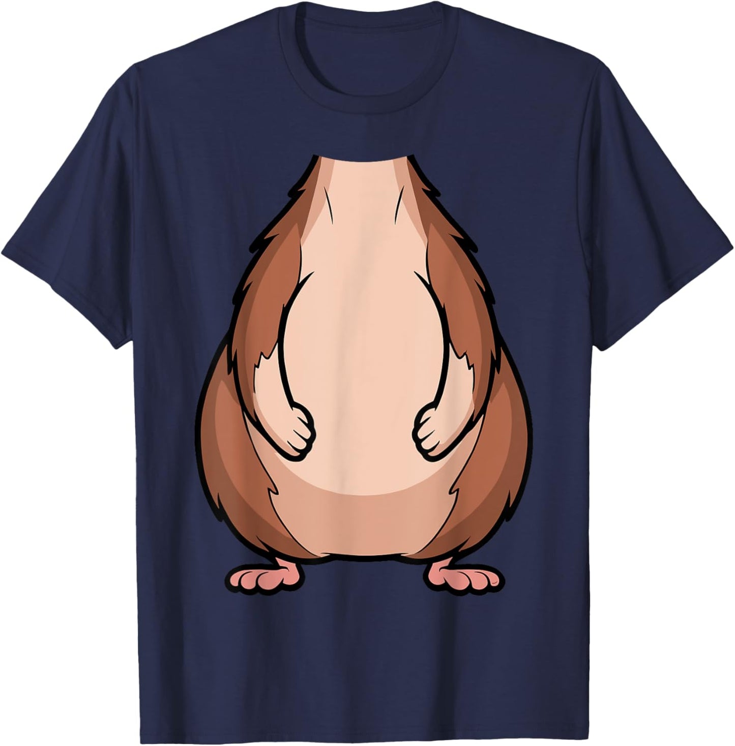 Hamster Halloween Outfit Funny Simple Kids Costume T-Shirt - T-Shirt | Navy