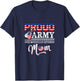 Proud Army 10th Mountain Division Mom T-Shirt - T-Shirt | Navy