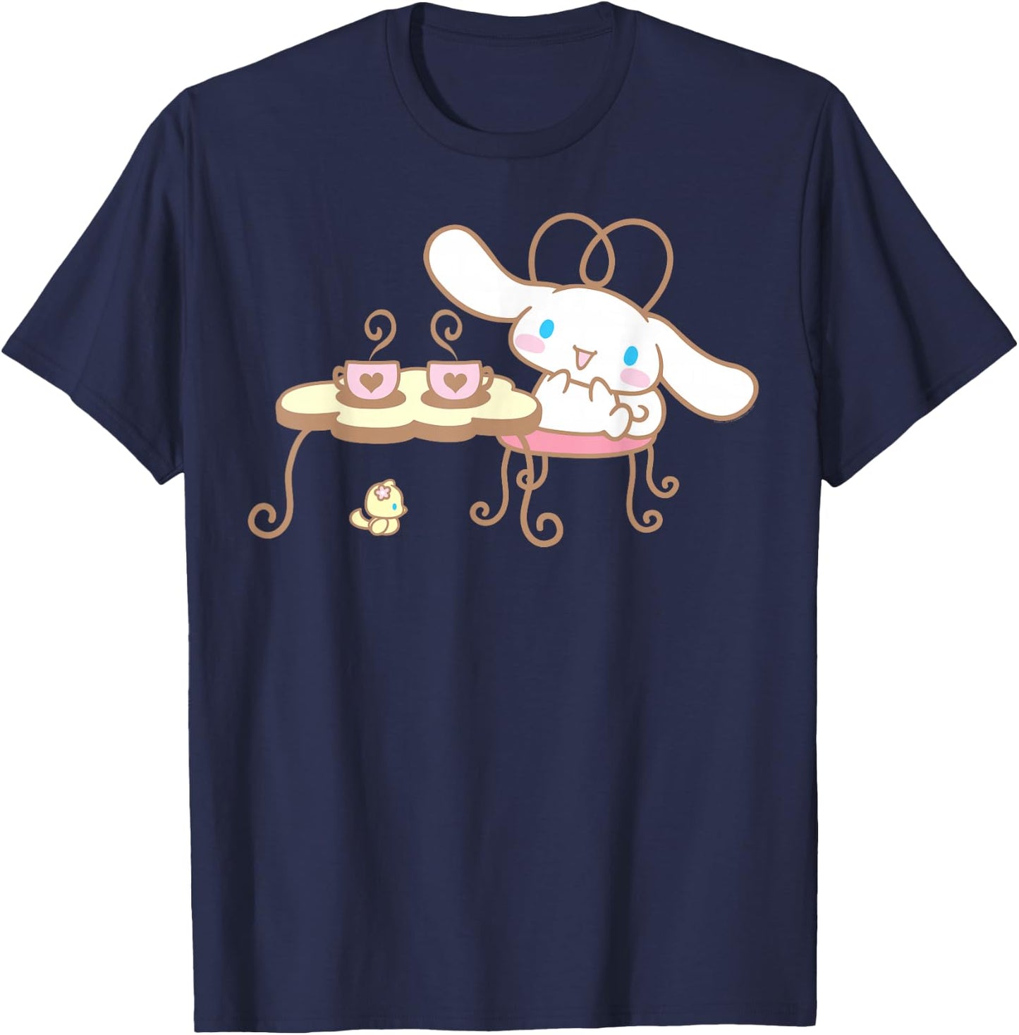 Cinnamoroll Cafe T-Shirt - T-Shirt | Navy