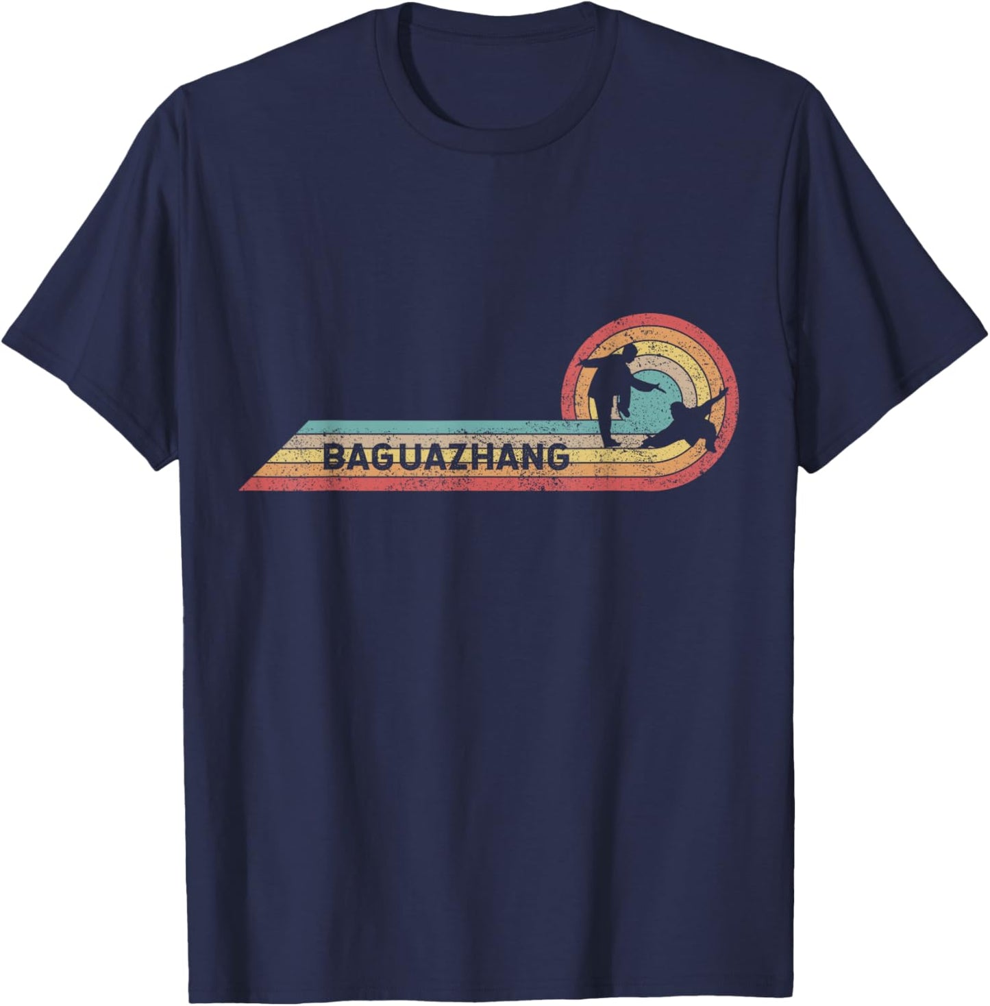 Retro Baguazhang Vintage Player Film Strip T-Shirt - T-Shirt | Navy