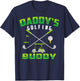 Daddy's Golfing Buddy Shirt | Cool Golfer's Kids Gift T-Shirt - T-Shirt | Navy