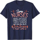 Nurse Have Tattoos Pretty Eyes Thick Thighs Funny Nursing T-Shirt - T-Shirt | Navy