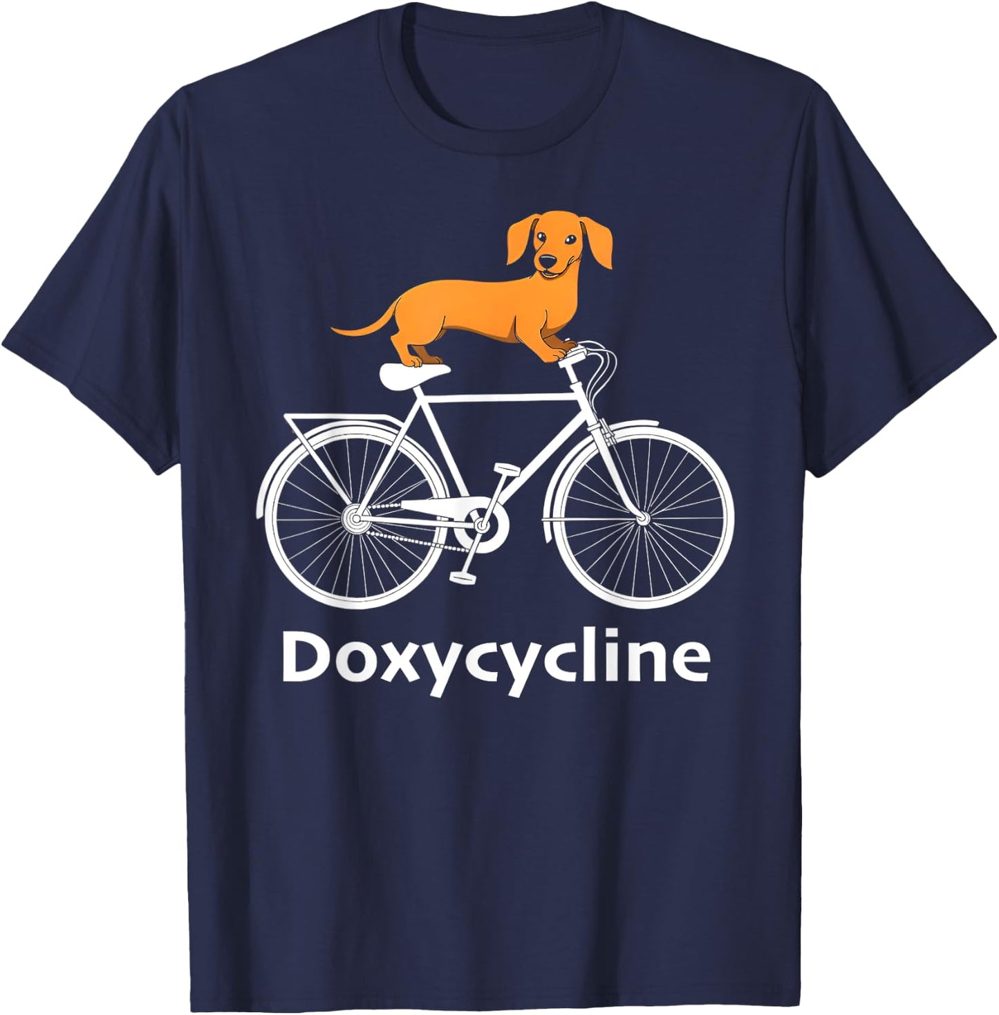 Pharmacy Technician Funny Doxycycline Pharmacist Veterinary T-Shirt - T-Shirt | Navy