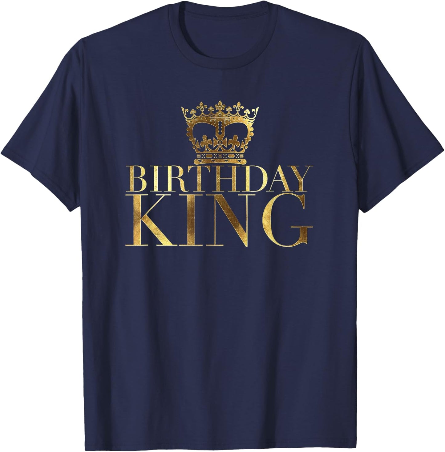 Birthday Costume, Gifts and Decorations Boys Kings T-Shirt - T-Shirt | Navy