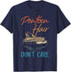 Cool Pontoon Boat Design Women Pontoon Boat Captain T-Shirt - T-Shirt | Navy