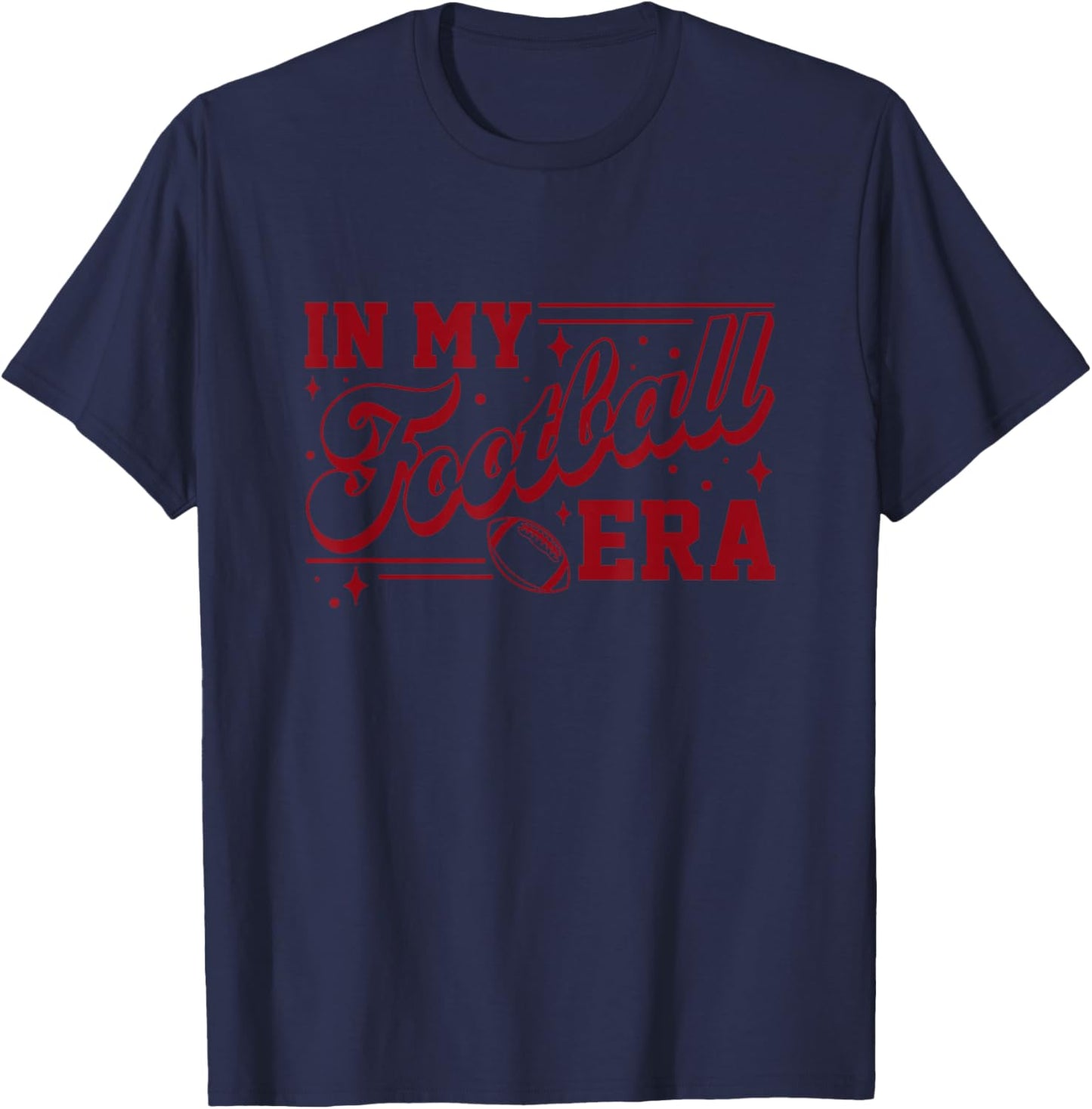 In My Football Era T-Shirt - T-Shirt | Navy