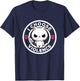 I Choose Violence Today Cat Irony And Sarcasm Funny Cat T-Shirt - T-Shirt | Navy