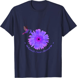 Pancreatic Cancer Awareness T-Shirt - T-Shirt | Navy