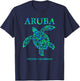 Aruba Sea Turtle Cruise Vacation Souvenir Boys Girls T-Shirt - T-Shirt | Navy