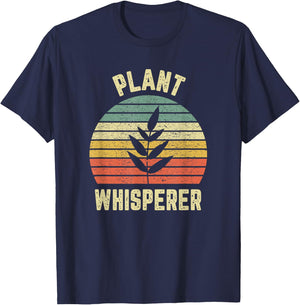 Plant Whisperer Shirt Funny Gardening Botanical Garden T-Shirt - T-Shirt | Navy