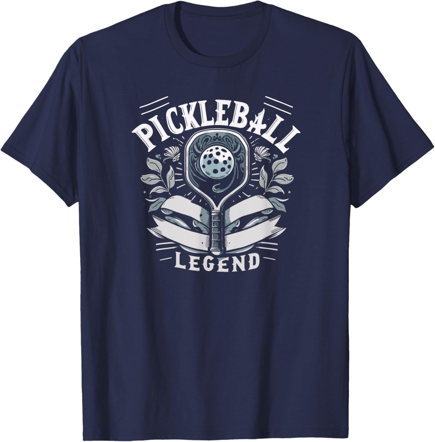 Pickleball Legend, Funny Pickleball Player T-Shirt - T-Shirt | Navy