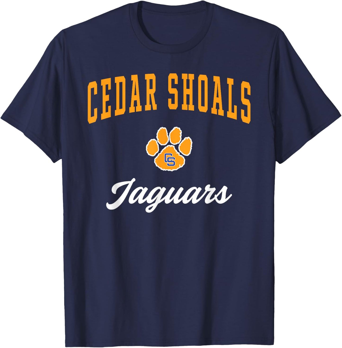 Cedar Shoals High School Jaguars T-Shirt - T-Shirt | Navy
