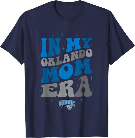 NBA Orlando Magic In My Orlando Mom Era Logo T-Shirt - T-Shirt | Navy