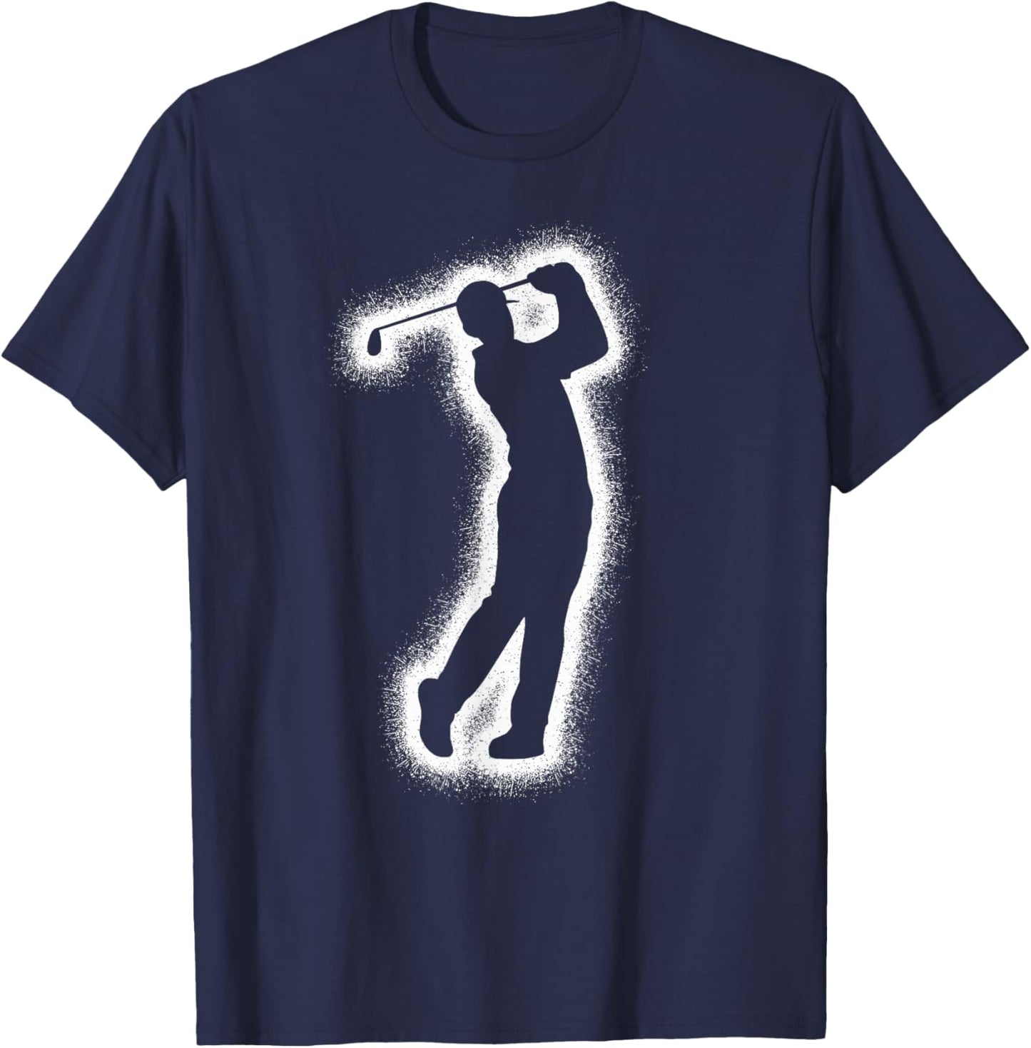 Golf Player Golfer Boys Kids Men Golfing T-Shirt - T-Shirt | Navy