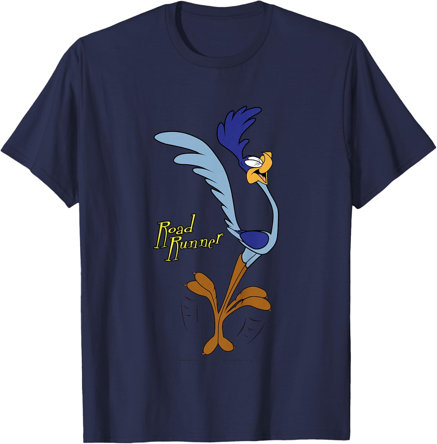 Kids Looney Tunes Road Runner Happy Portrait T-Shirt - T-Shirt | Navy