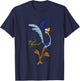 Kids Looney Tunes Road Runner Happy Portrait T-Shirt - T-Shirt | Navy