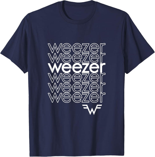 Weezer - Thank You T-Shirt - T-Shirt | Navy