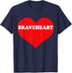 I Heart Braveheart, I Love Braveheart Custom T-Shirt - T-Shirt | Navy