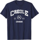 Creole LA | Louisiana | Vintage Throwback T-Shirt - T-Shirt | Navy
