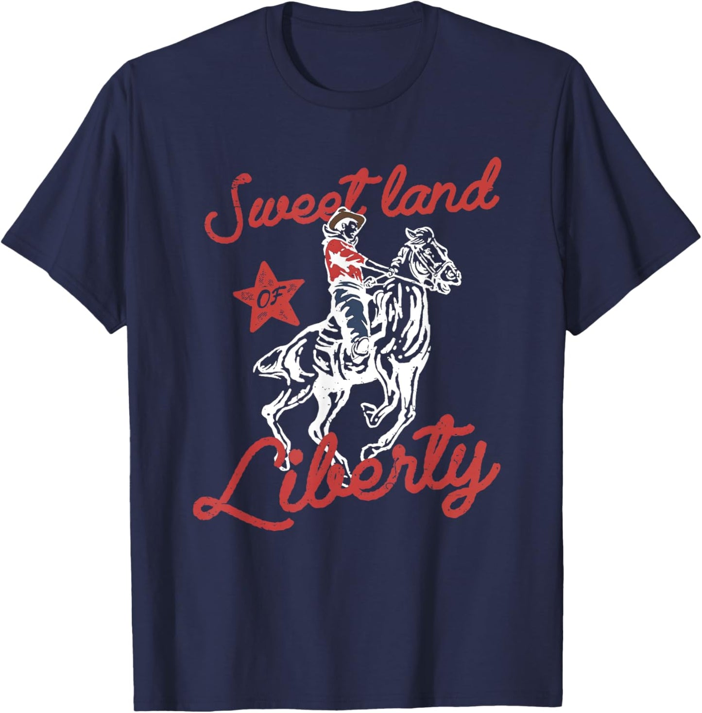 Sweet Land of Liberty T-Shirt - T-Shirt | Navy