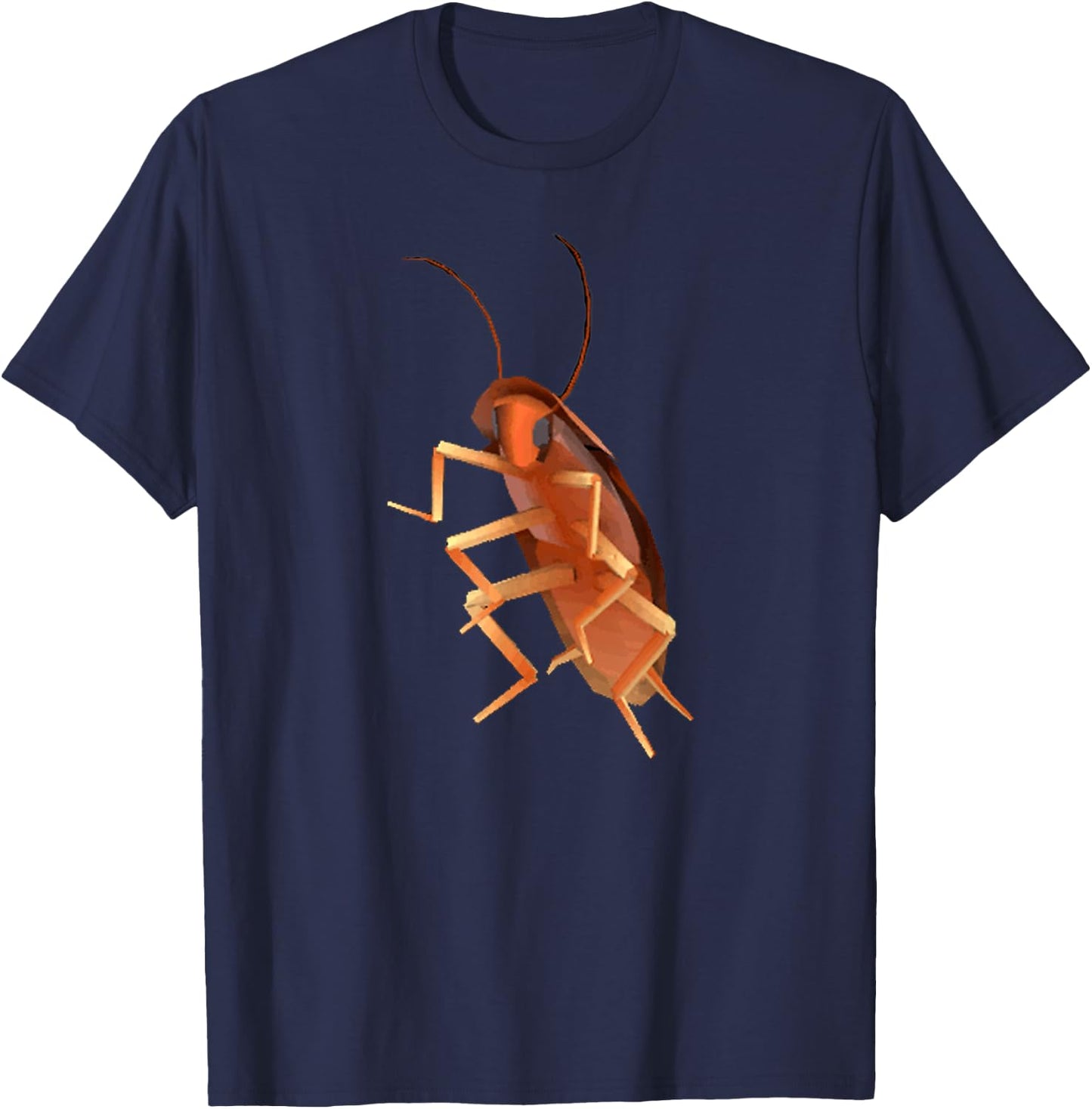 Funny Dancing Cockroach Memes T-Shirt - T-Shirt | Navy