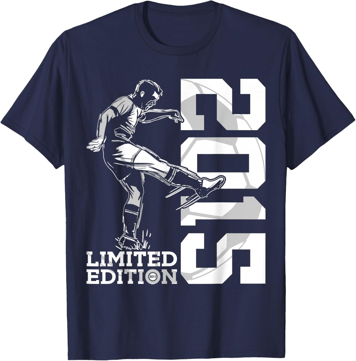 Limited Edition 2015 11 Years Soccer 11th Birthday T-Shirt - T-Shirt | Navy