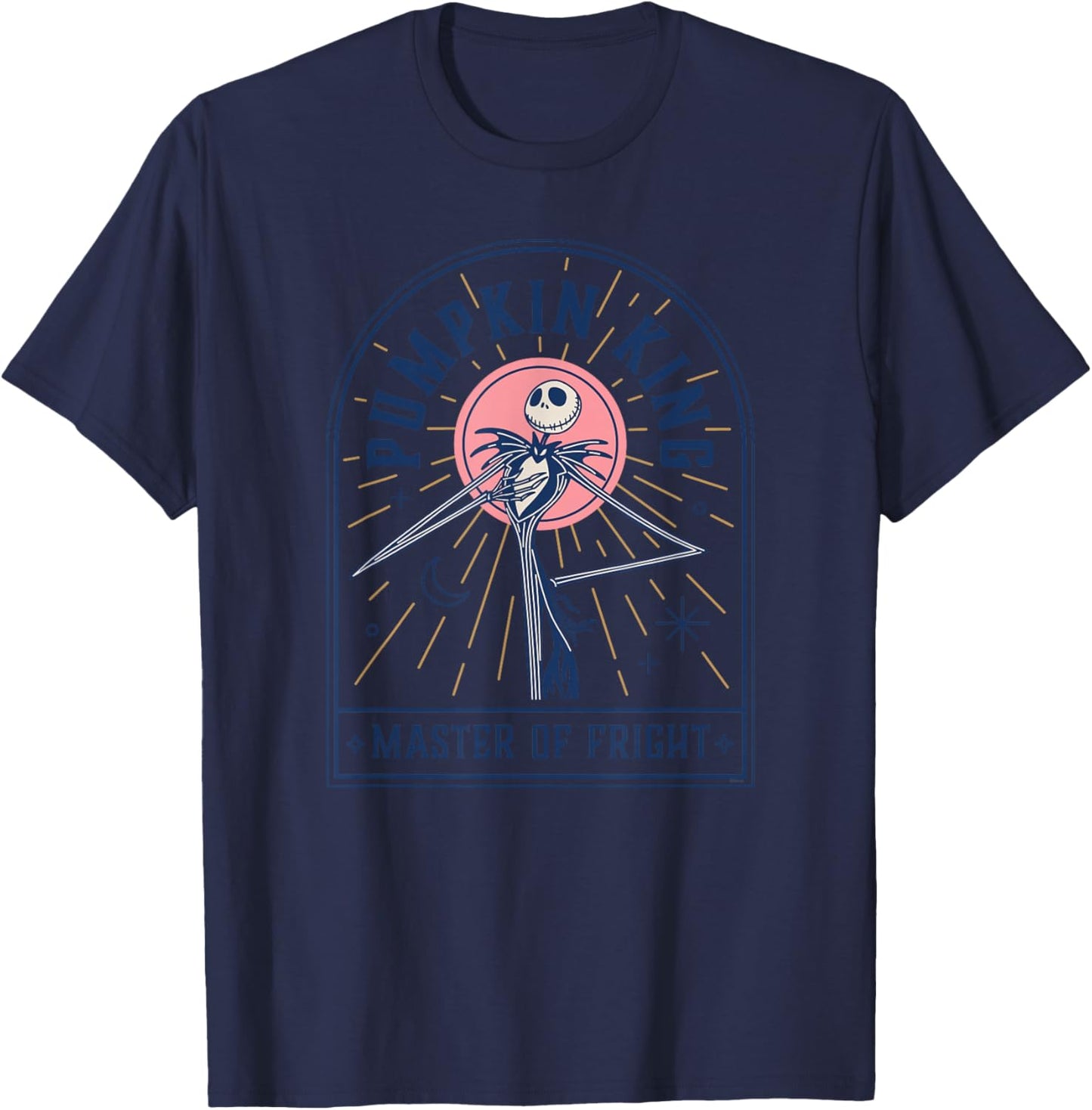 Disney The Nightmare Before Christmas Pumpkin King Mystic T-Shirt - T-Shirt | Navy