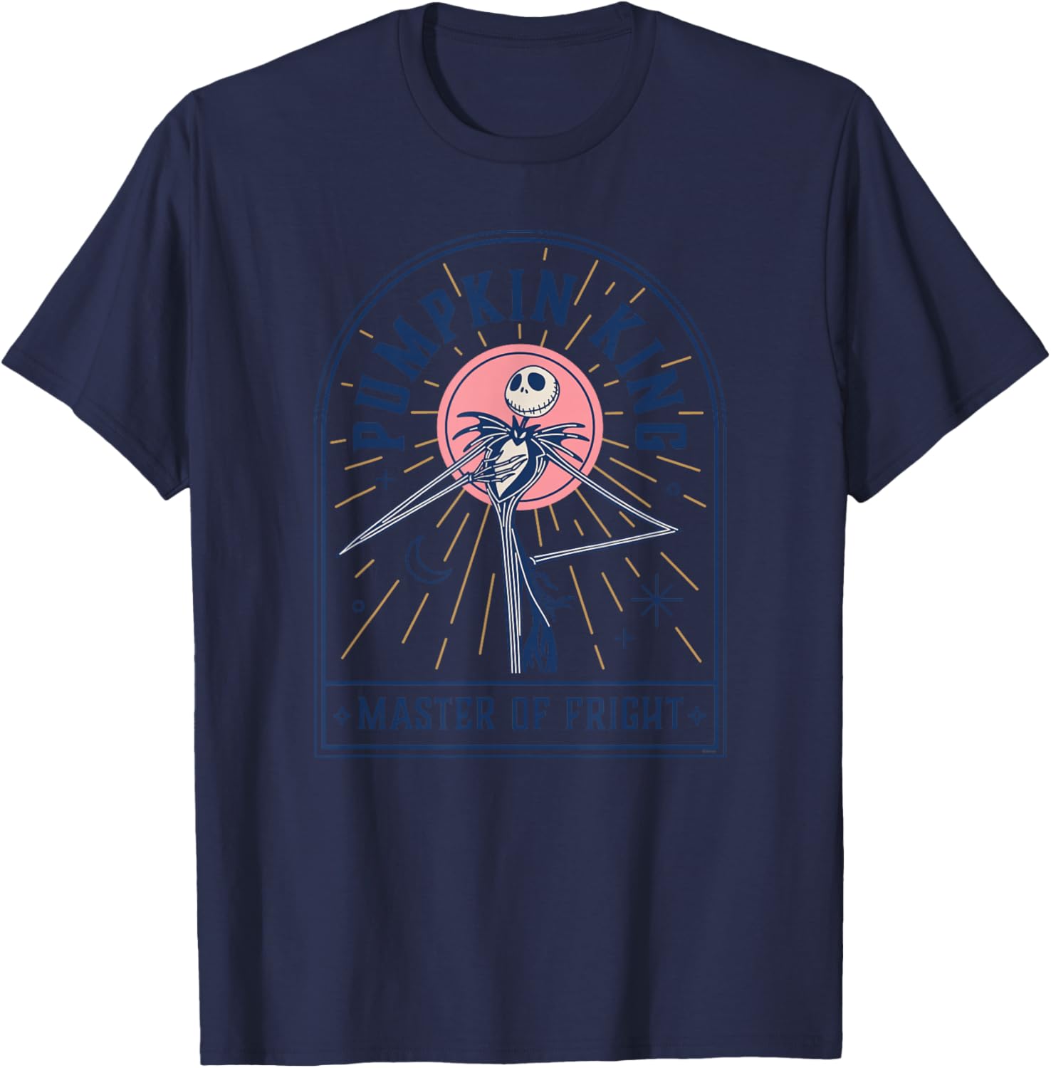 Disney The Nightmare Before Christmas Pumpkin King Mystic T-Shirt - T-Shirt | Navy