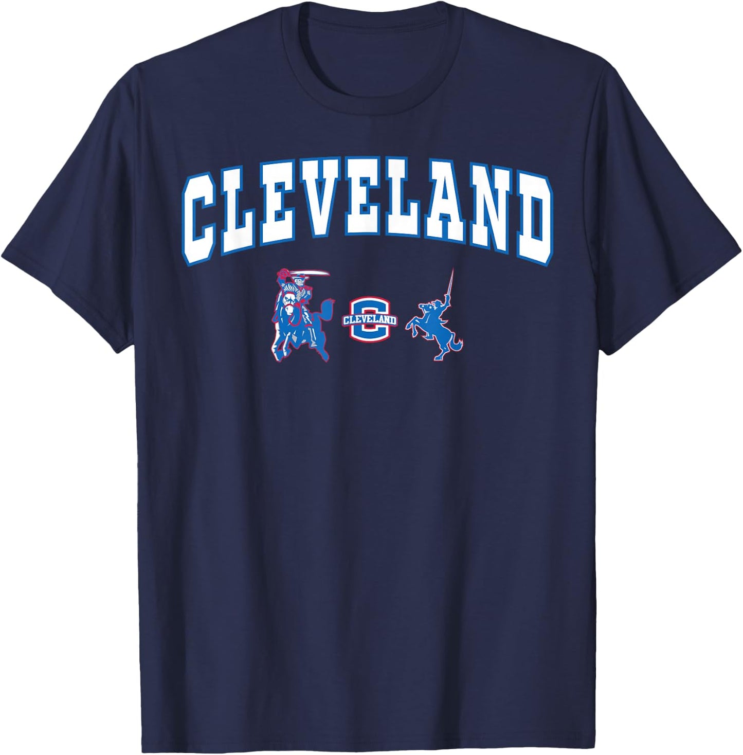 Cleveland High School Blue Raiders C2 T-Shirt - T-Shirt | Navy