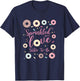 Sister Sprinkled With Love Baby Shower Donut Family T-Shirt - T-Shirt | Navy