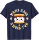 Mothers Camping Kawaii Smores Moms Have S'more Fun Camping T-Shirt - T-Shirt | Navy