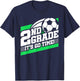 2nd Grade Soccer - Back To School - First Day Of 2nd Grade T-Shirt - T-Shirt | Navy