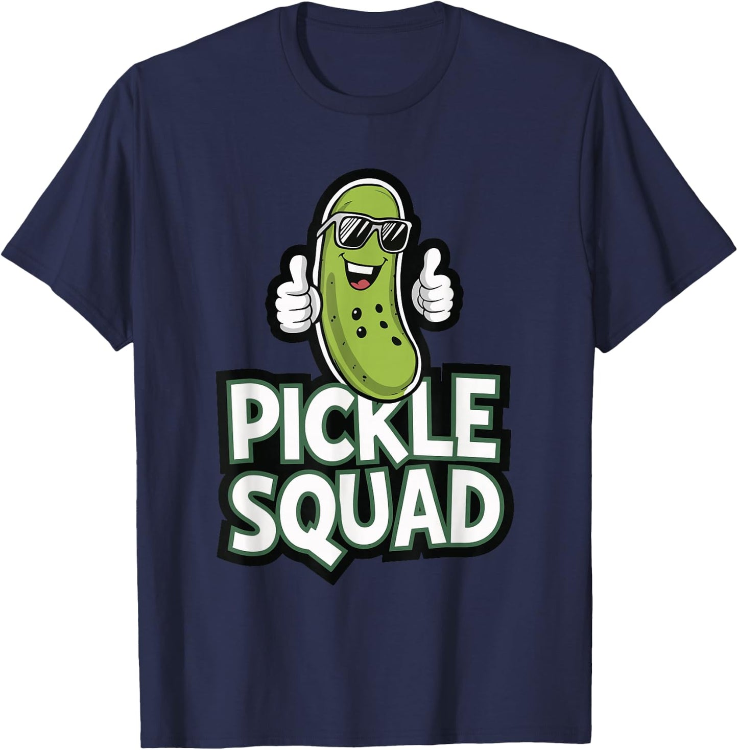 Pickle Squad T-Shirt - T-Shirt | Navy