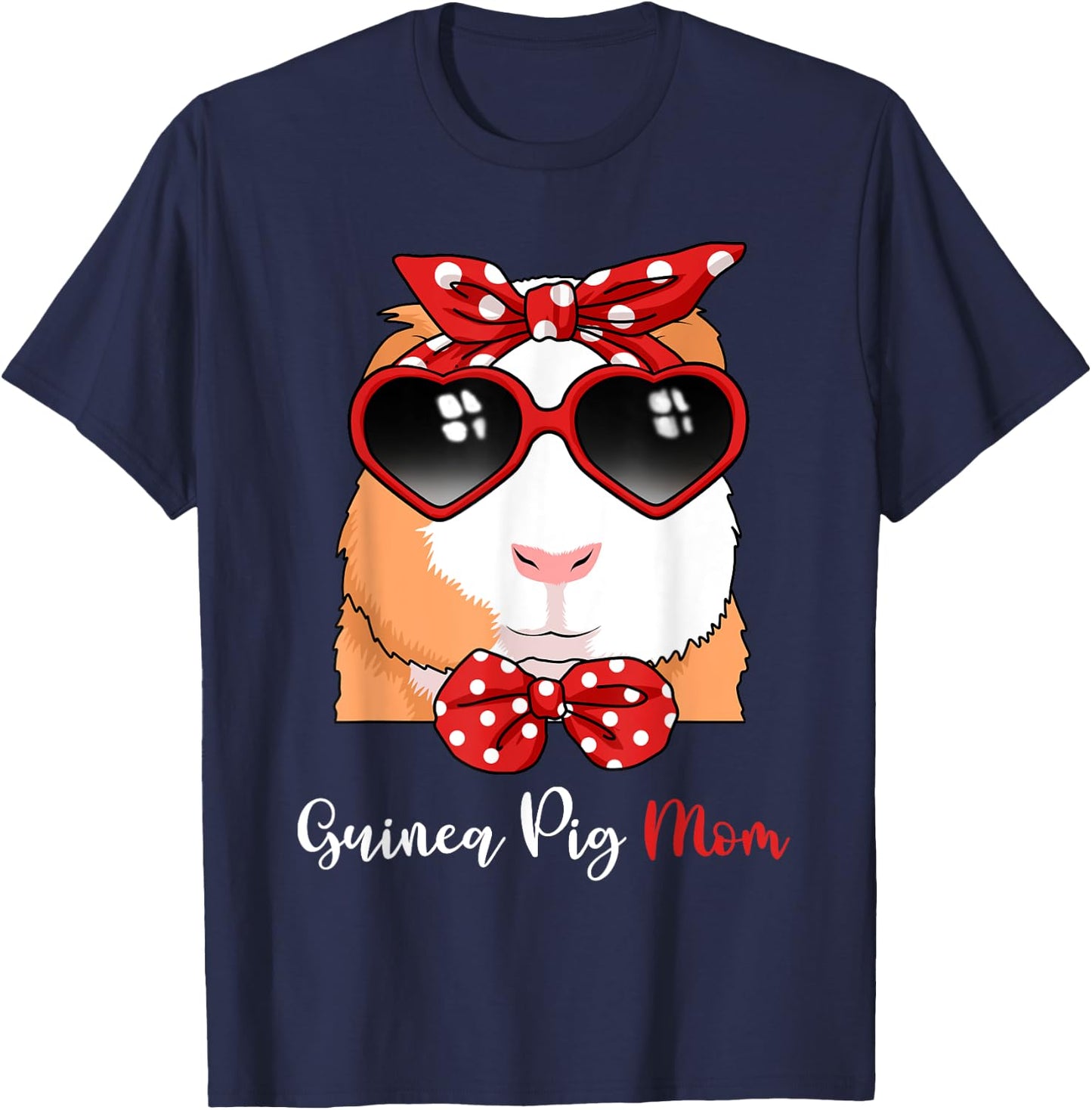Guinea Pig Shirt Girls Guinea Pig Gifts Women Guinea Pig T-Shirt - T-Shirt | Navy