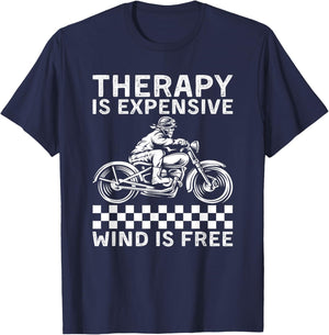 Cool Motorcycle Women Motorcycle Lovers Bike Rider T-Shirt - T-Shirt | Navy