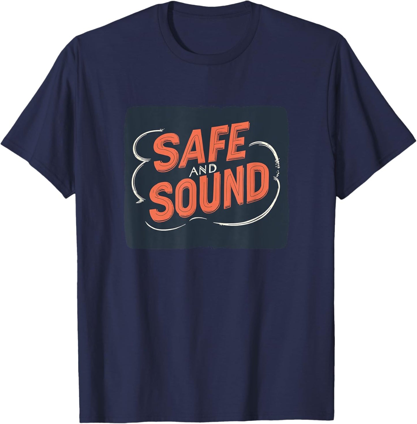 Stay Safe and Sound with this Cool Costume T-Shirt - T-Shirt | Navy