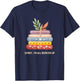 Sorry, I'm All Booked Up T-Shirt - T-Shirt | Navy