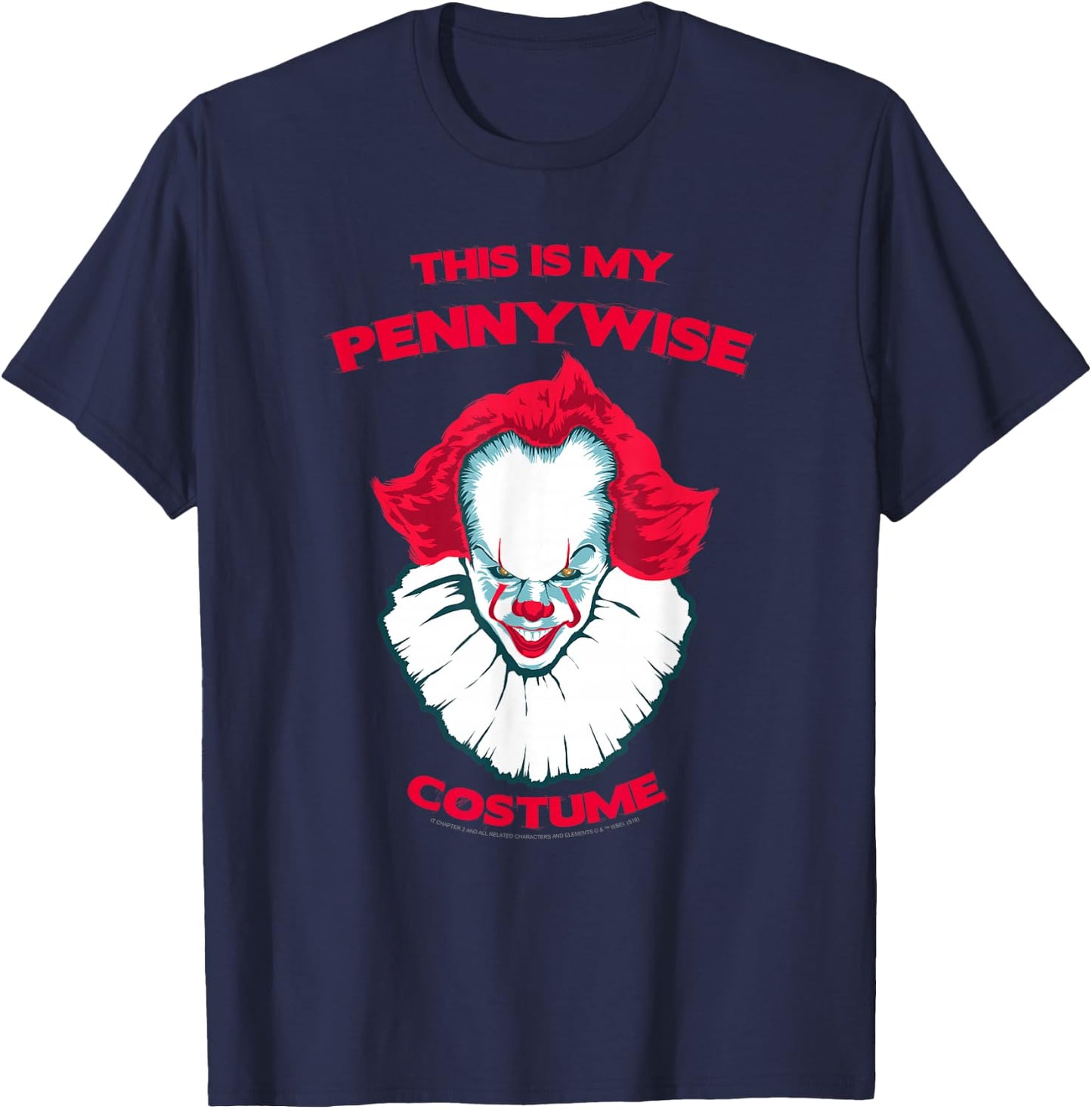 IT This Is My Pennywise Costume T-Shirt - T-Shirt | Navy