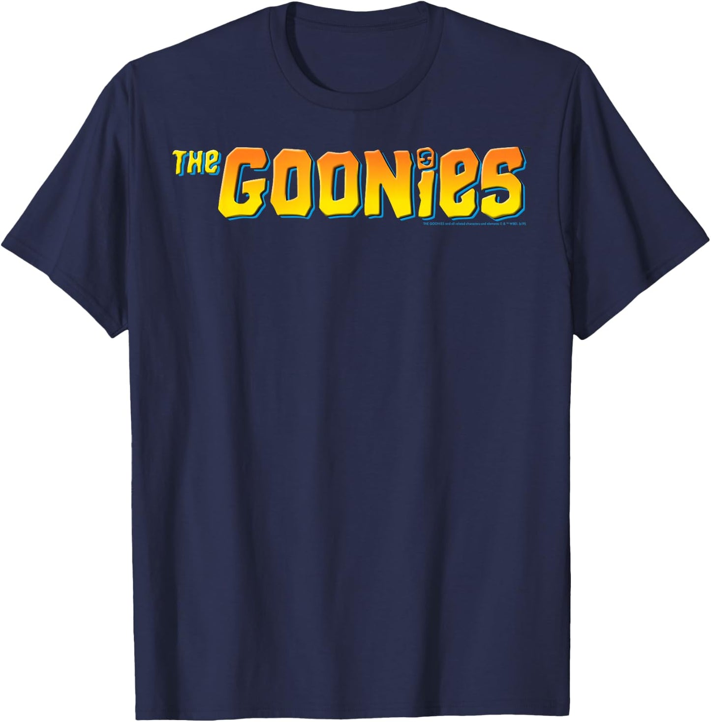The Goonies Simple Logo T-Shirt - T-Shirt | Navy