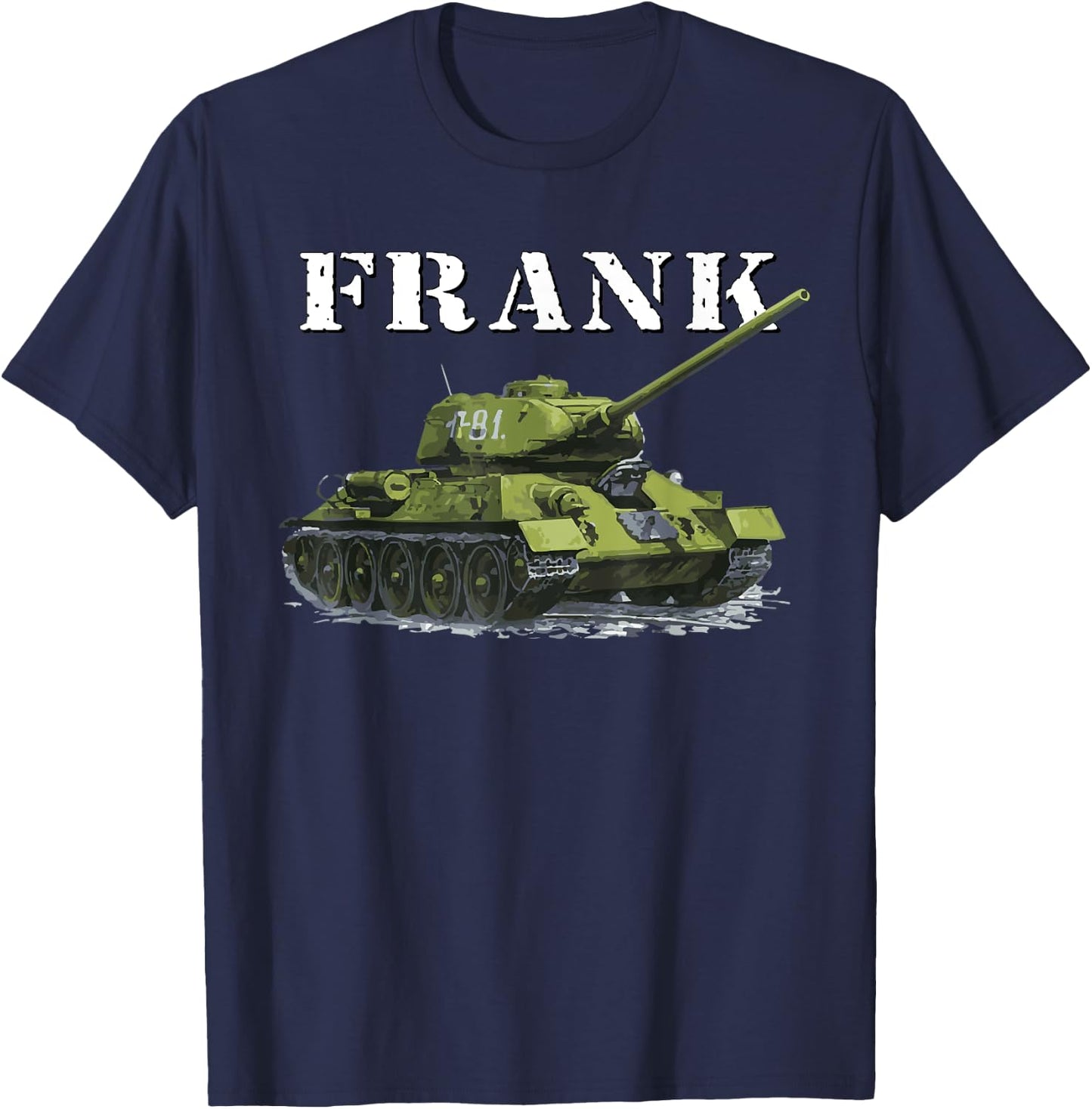 Frank the Tank T-Shirt - T-Shirt | Navy