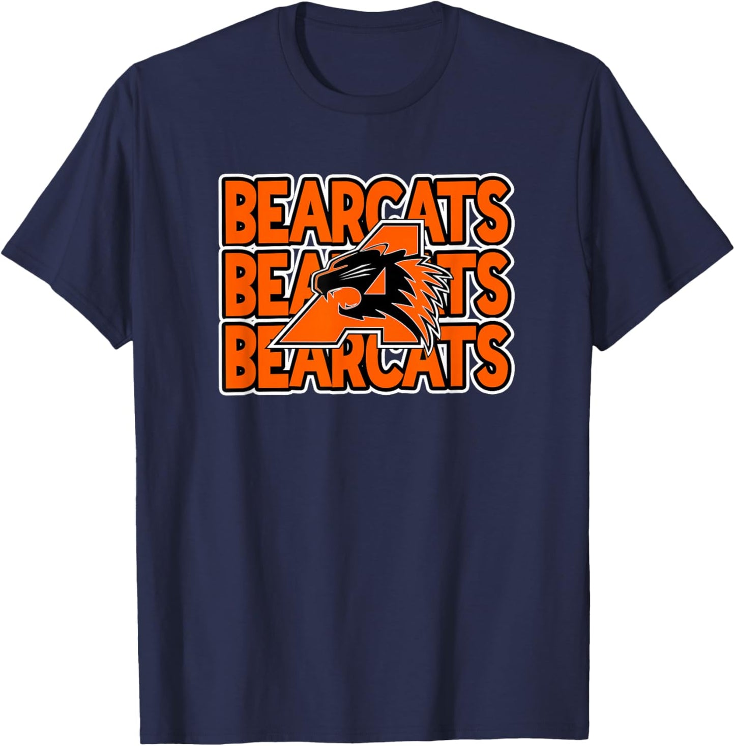 Aledo High School Bearcats T-Shirt - T-Shirt | Navy
